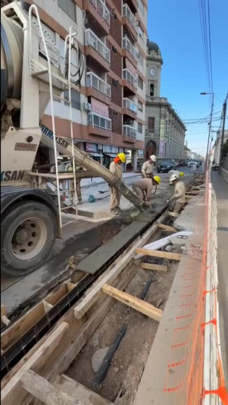 Puesta en valor del centro la Municipalidad terminó la obra de calle Pellegrini (3)