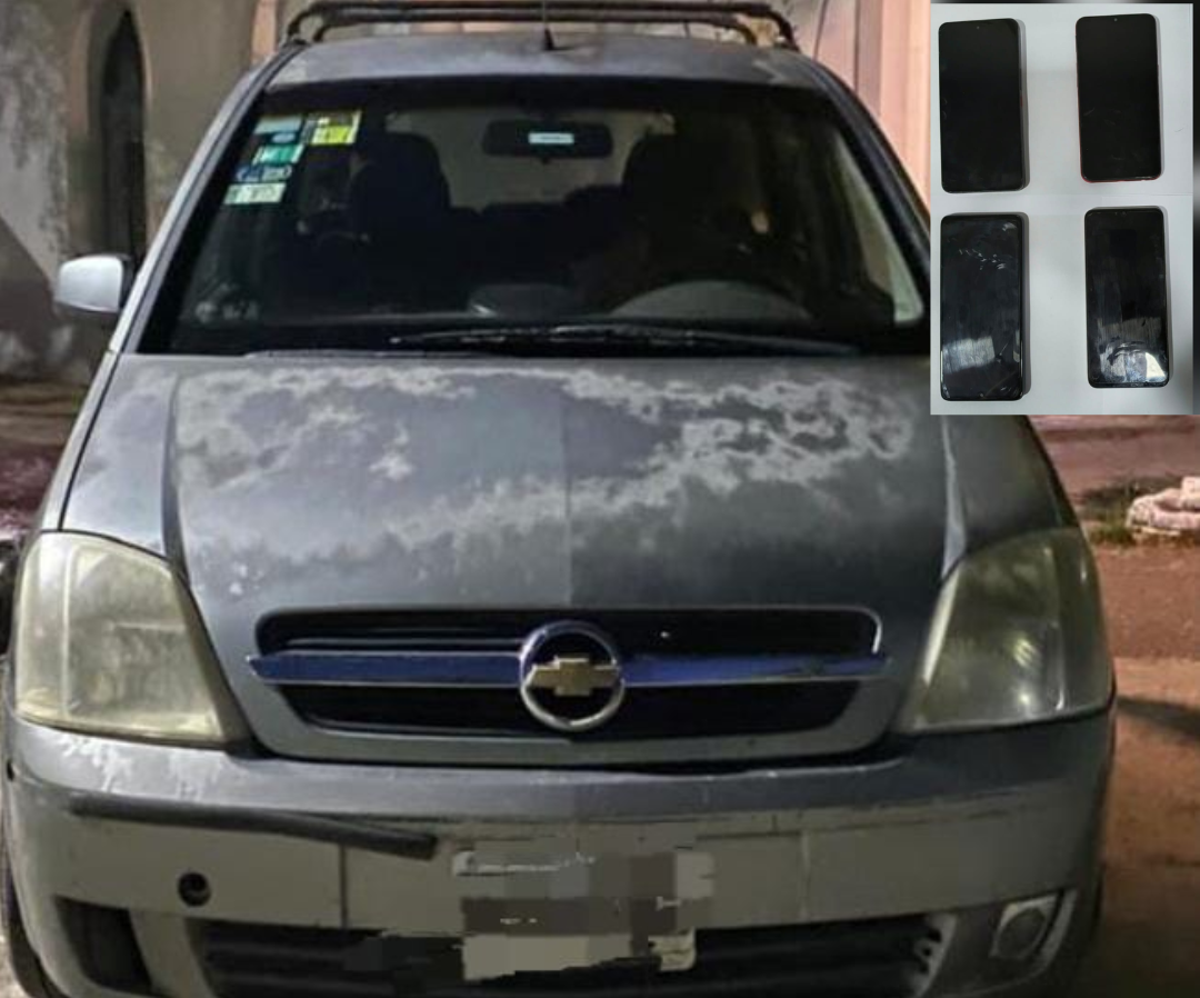 General Rojo aprehendieron a cuatro sujetos que protagonizaron un intento de robo contra un joven (1)